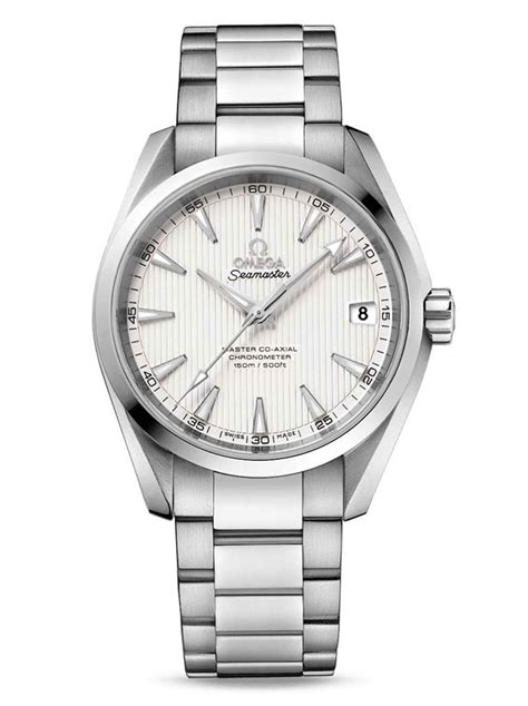 Seamaster Aqua Terra 150M 38.5 mm, steel on steel